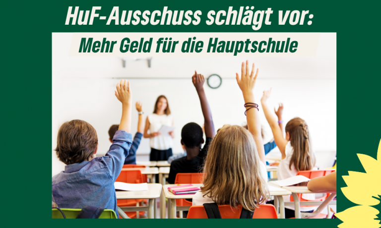 Bericht aus dem Haupt- und Finanzausschuss: Hauptschule soll endlich renoviert werden