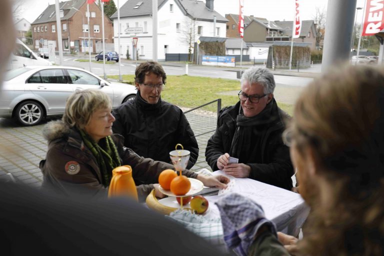 Sparkasse Amern: Bitte Platz nehmen!